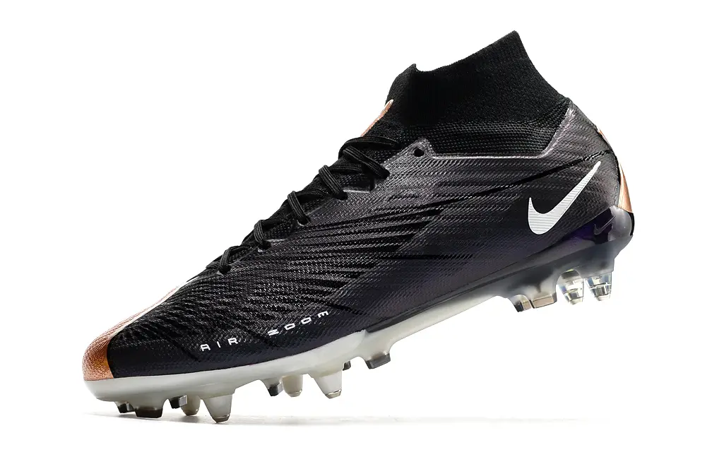 Nike Air Zoom Mercurial Superfly 9 Elite SG - Black/Metallic Copper/Deep Purple