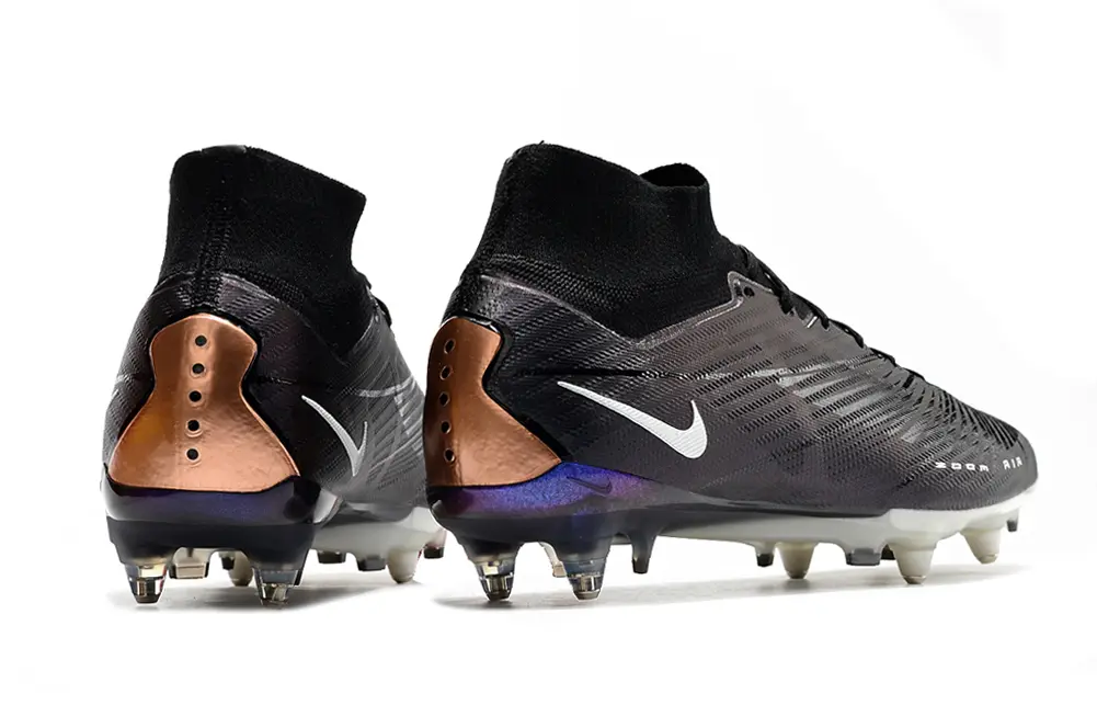 Nike Air Zoom Mercurial Superfly 9 Elite SG - Black/Metallic Copper/Deep Purple