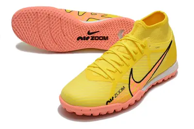 Nike Air Zoom Mercurial Superfly 9 Academy TF - Yellow/Fluorescent Yellow/Coral Pink