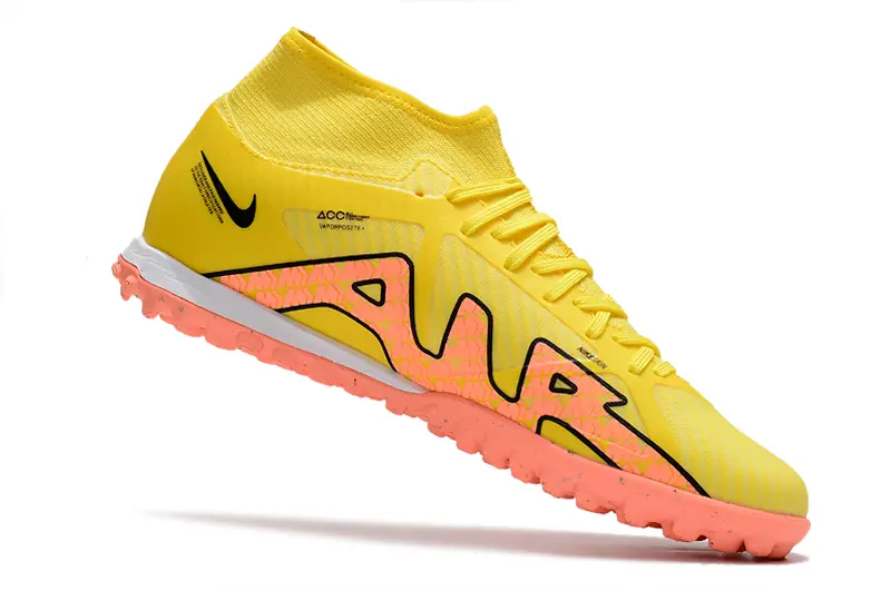 Nike Air Zoom Mercurial Superfly 9 Academy TF - Yellow/Fluorescent Yellow/Coral Pink