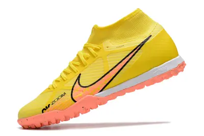 Nike Air Zoom Mercurial Superfly 9 Academy TF - Yellow/Fluorescent Yellow/Coral Pink