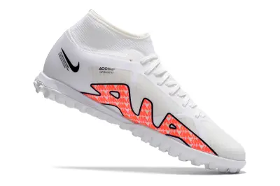 Nike Air Zoom Mercurial Superfly 9 Academy TF - White/Vibrant Coral/Black