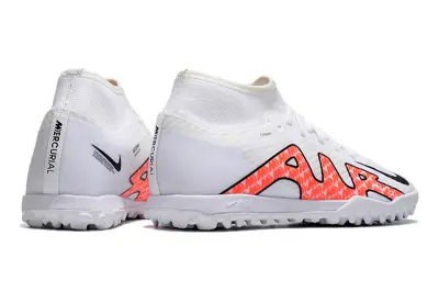 Nike Air Zoom Mercurial Superfly 9 Academy TF - White/Vibrant Coral/Black