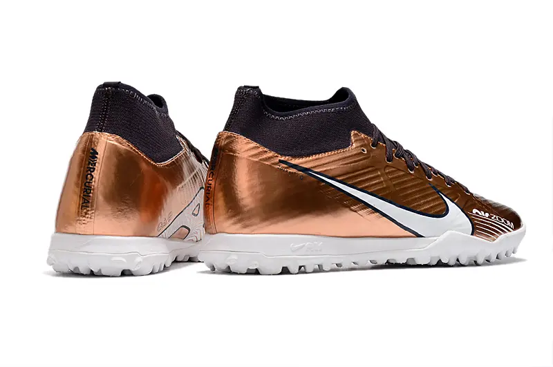 Nike Air Zoom Mercurial Superfly 9 Academy TF - Copper/Metallic Bronze/White
