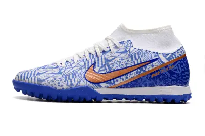 Nike Air Zoom Mercurial Superfly 9 Academy TF - Blue/Bright Blue/Metallic Orange