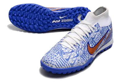 Nike Air Zoom Mercurial Superfly 9 Academy TF - Blue/Bright Blue/Metallic Orange