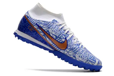 Nike Air Zoom Mercurial Superfly 9 Academy TF - Blue/Bright Blue/Metallic Orange