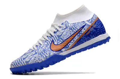 Nike Air Zoom Mercurial Superfly 9 Academy TF - Blue/Bright Blue/Metallic Orange