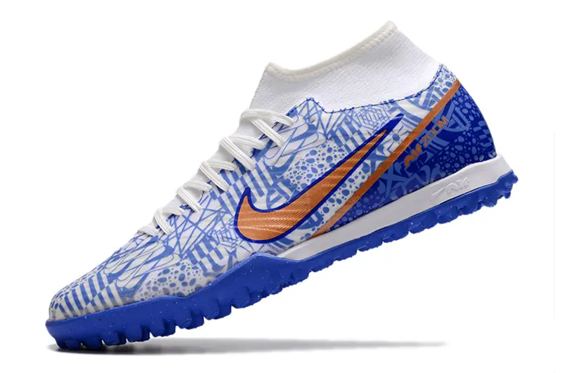 Nike Air Zoom Mercurial Superfly 9 Academy TF - Blue/Bright Blue/Metallic Orange