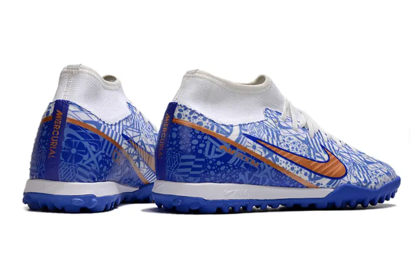 Nike Air Zoom Mercurial Superfly 9 Academy TF - Blue/Bright Blue/Metallic Orange