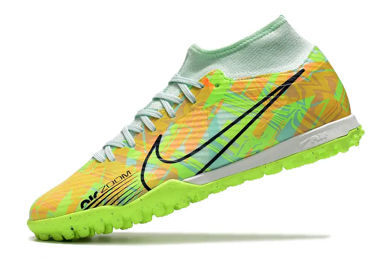 Nike Air Zoom Mercurial Superfly 9 Academy TF - Yellow/Electric Lime/Neon Green