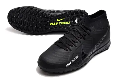 Nike Air Zoom Mercurial Superfly 9 Academy TF - Black/Charcoal Gray/Luminous Green