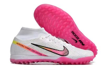 Nike Air Zoom Mercurial Superfly 9 Academy TF - White/Neon Pink/Black