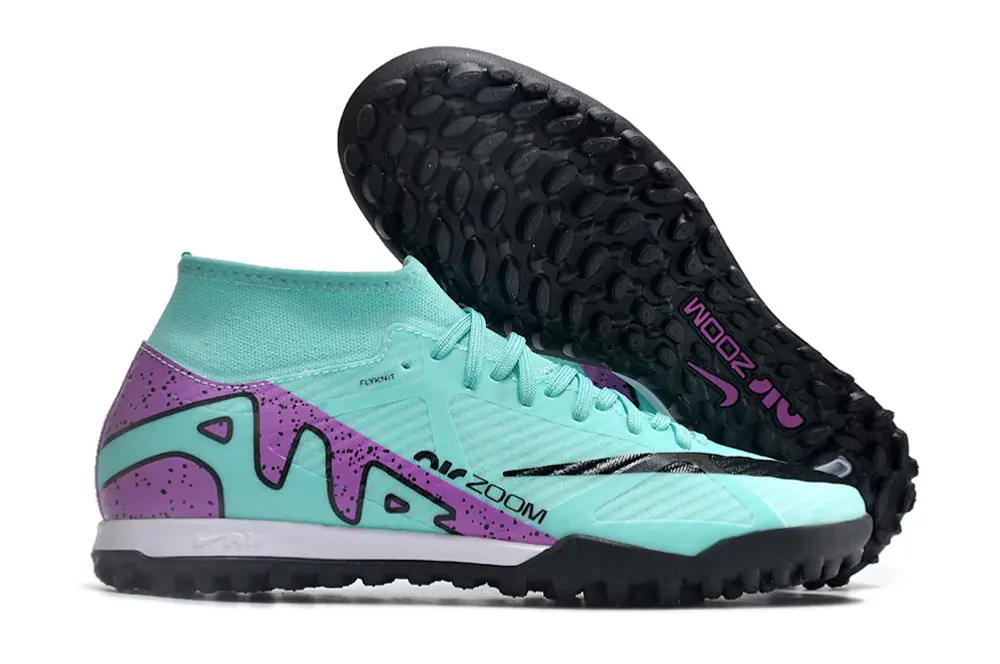 Nike Air Zoom Mercurial Superfly 9 Academy TF - Aqua/Vibrant Purple/Black