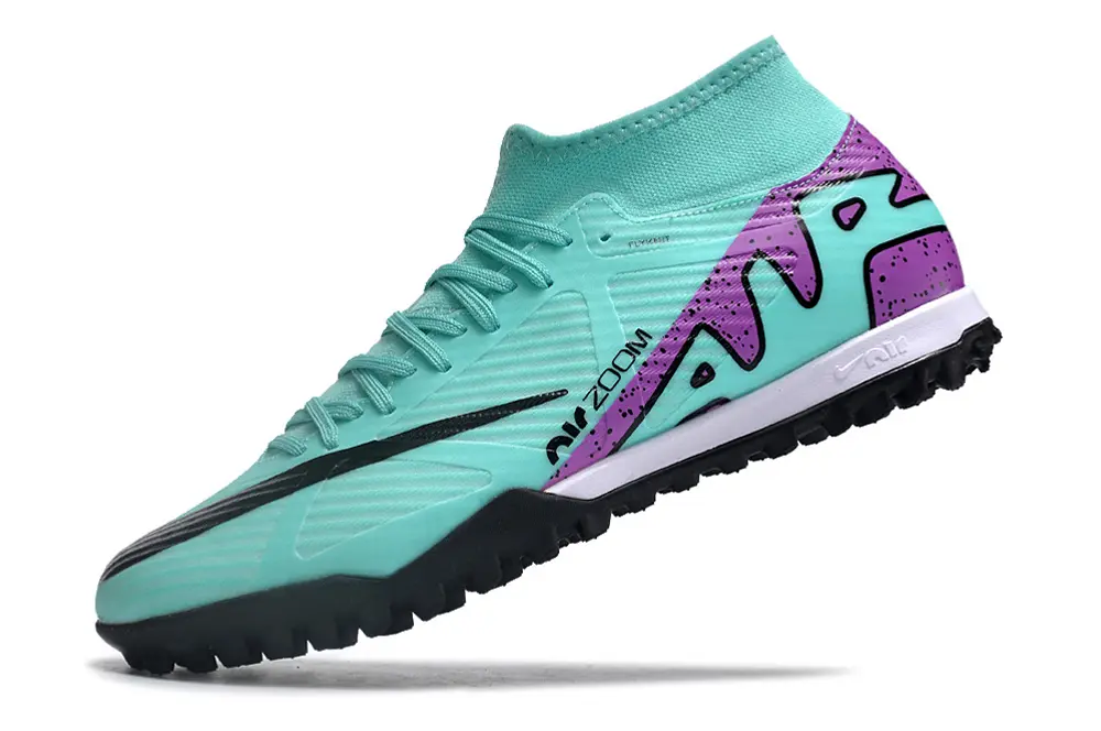 Nike Air Zoom Mercurial Superfly 9 Academy TF - Aqua/Vibrant Purple/Black