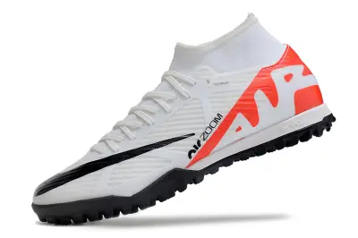 Nike Air Zoom Mercurial Superfly 9 Academy TF - White/Bright Red/Black