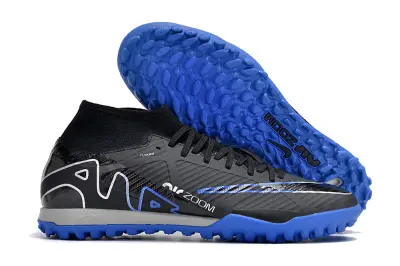 Nike Air Zoom Mercurial Superfly 9 Academy TF - Black/Electric Blue/Charcoal Gray