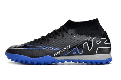 Nike Air Zoom Mercurial Superfly 9 Academy TF - Black/Electric Blue/Charcoal Gray