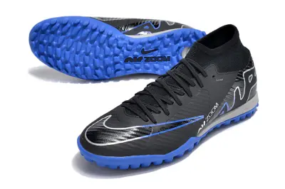 Nike Air Zoom Mercurial Superfly 9 Academy TF - Black/Electric Blue/Charcoal Gray