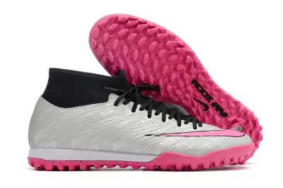 Nike Air Zoom Mercurial Superfly 9 Academy TF - Gray/Bright Pink/Silver