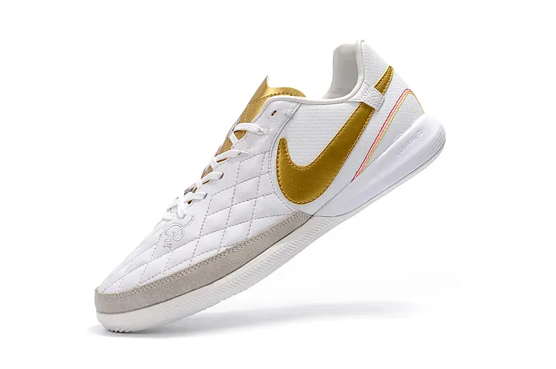 Nike TiempoX Finale 10R IC - White/Golden Highlights/Soft Grey