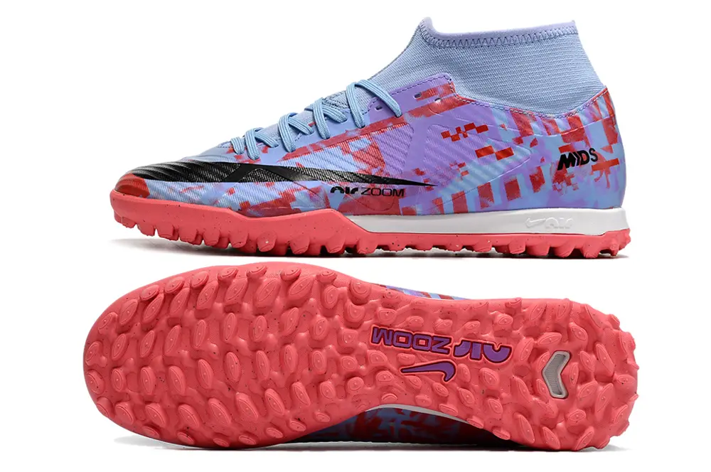 Nike Air Zoom Mercurial Superfly 9 Academy TF - Blue/Coral Pink/Light Blue