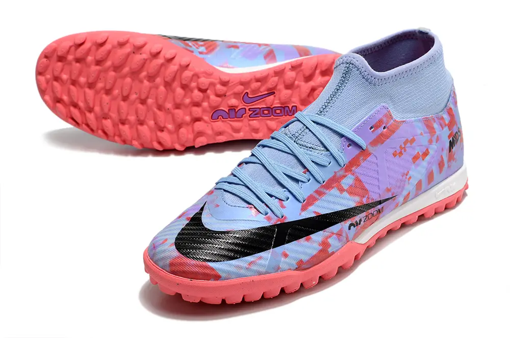 Nike Air Zoom Mercurial Superfly 9 Academy TF - Blue/Coral Pink/Light Blue