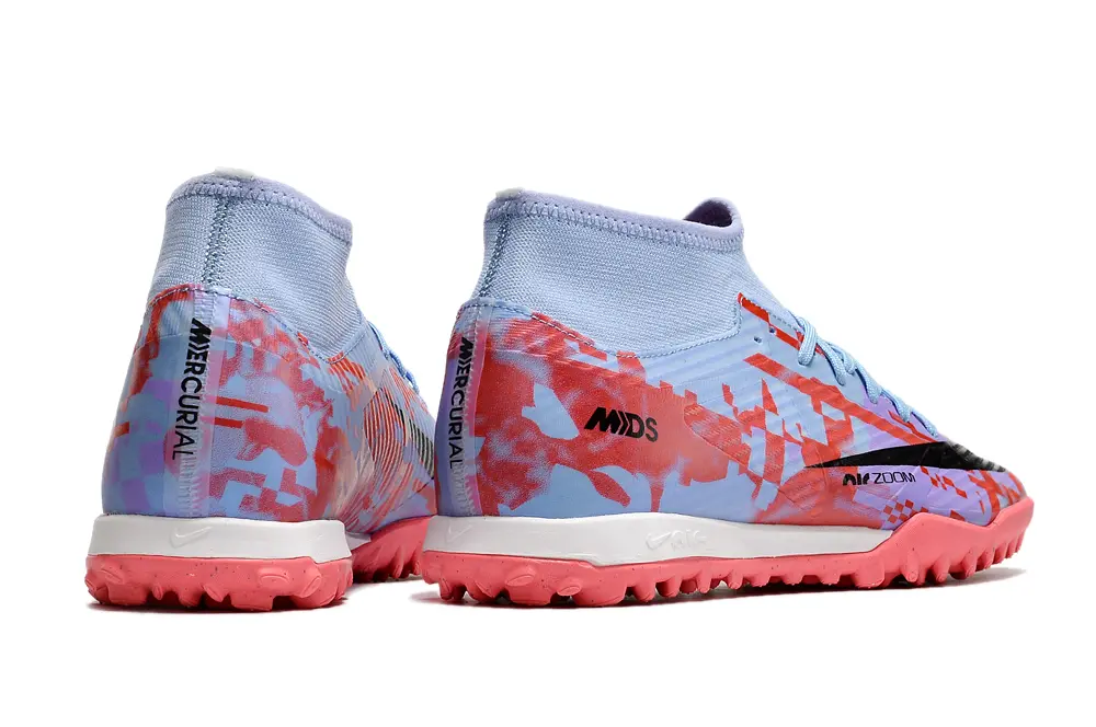 Nike Air Zoom Mercurial Superfly 9 Academy TF - Blue/Coral Pink/Light Blue