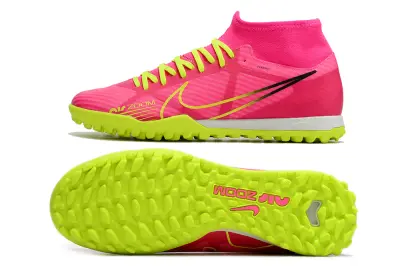 Nike Air Zoom Mercurial Superfly 9 Academy TF - Pink/Neon Green/Hot Pink