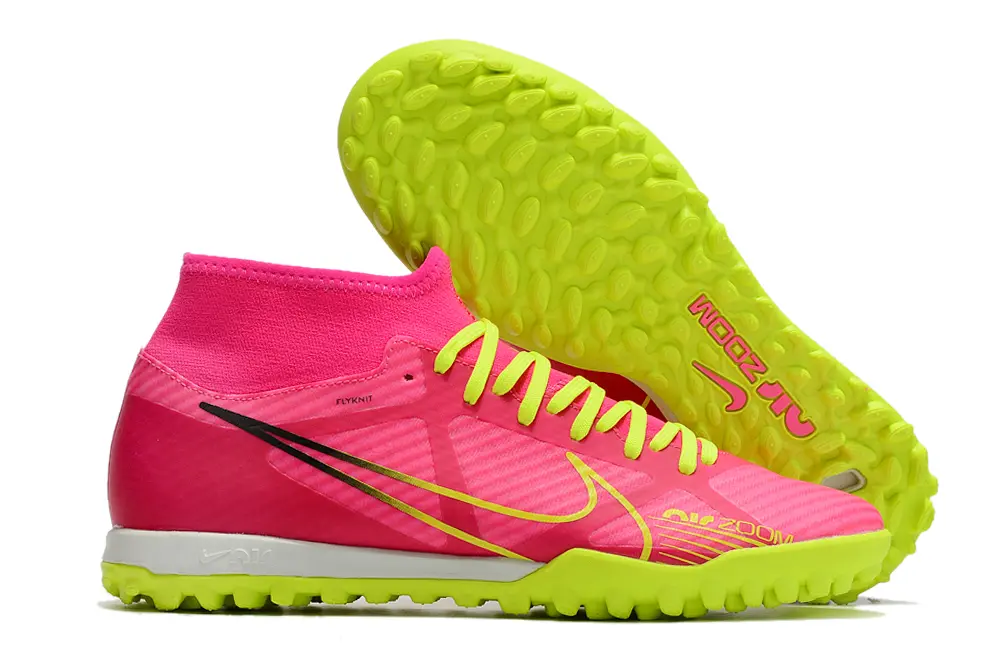 Nike Air Zoom Mercurial Superfly 9 Academy TF - Pink/Neon Green/Hot Pink