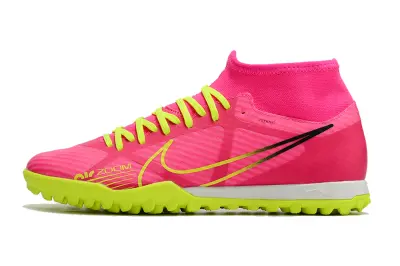 Nike Air Zoom Mercurial Superfly 9 Academy TF - Pink/Neon Green/Hot Pink