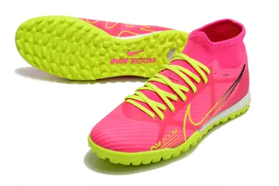 Nike Air Zoom Mercurial Superfly 9 Academy TF - Pink/Neon Green/Hot Pink