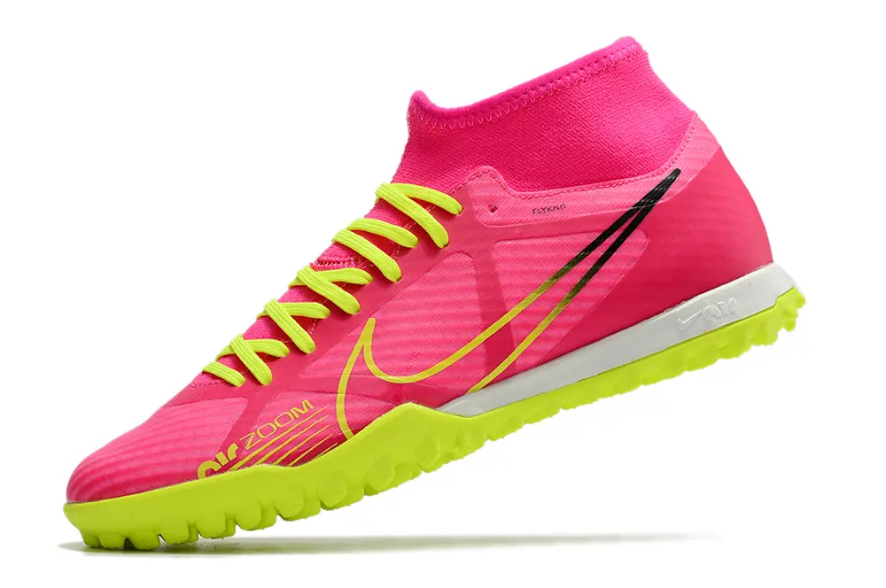 Nike Air Zoom Mercurial Superfly 9 Academy TF - Pink/Neon Green/Hot Pink