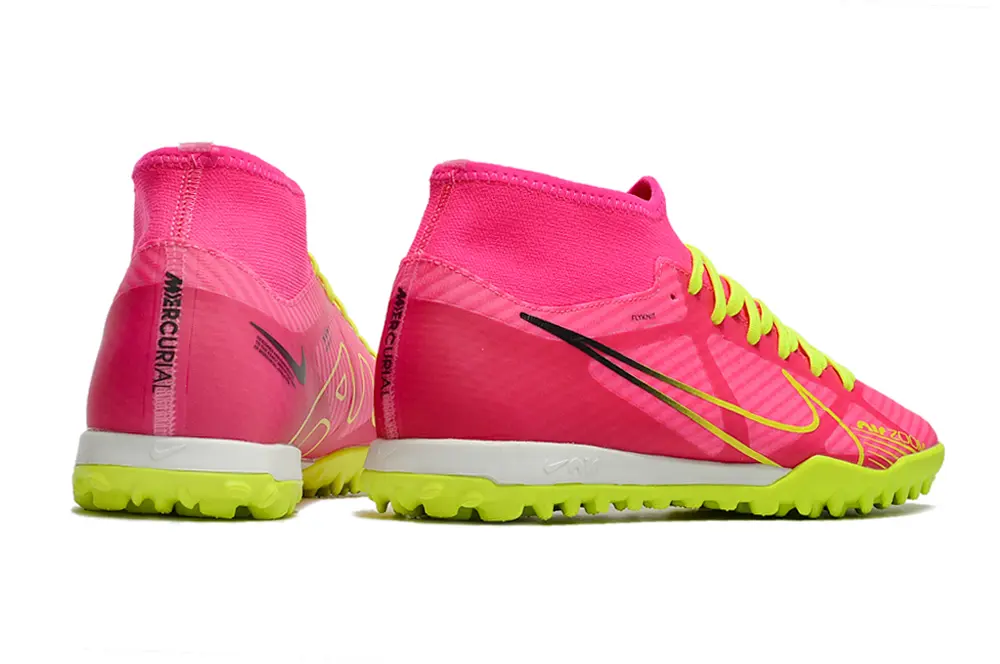 Nike Air Zoom Mercurial Superfly 9 Academy TF - Pink/Neon Green/Hot Pink