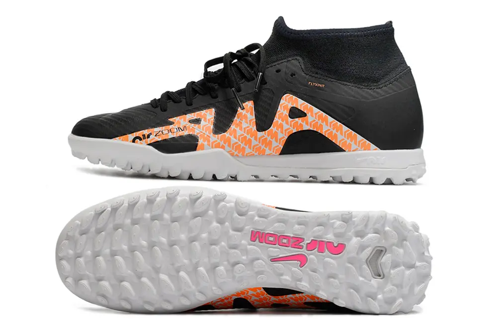 Nike Air Zoom Mercurial Superfly 9 Academy TF - Black/Bright Orange/White