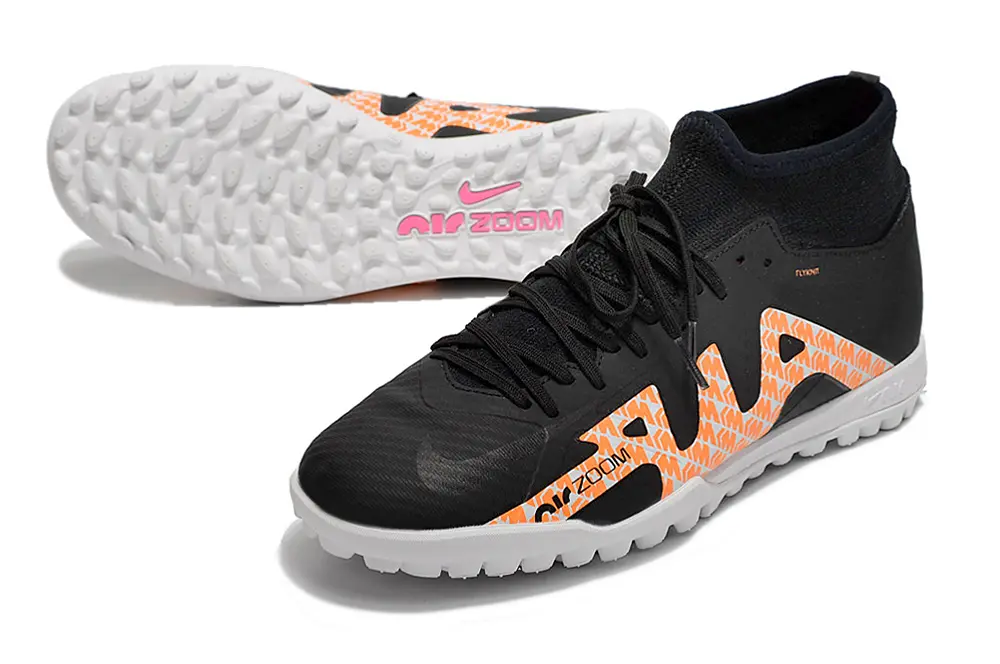 Nike Air Zoom Mercurial Superfly 9 Academy TF - Black/Bright Orange/White