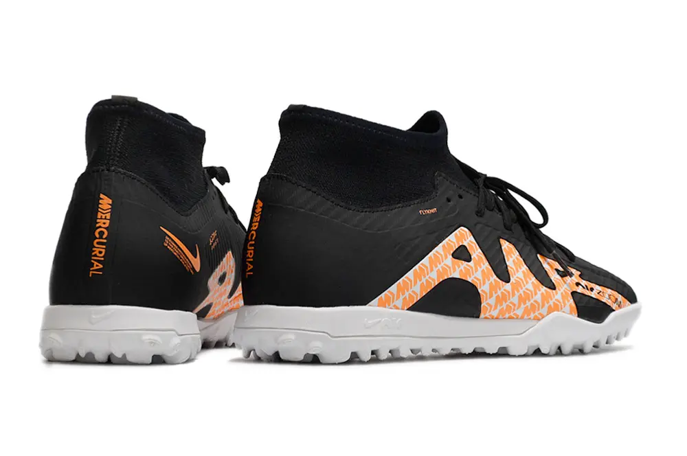Nike Air Zoom Mercurial Superfly 9 Academy TF - Black/Bright Orange/White