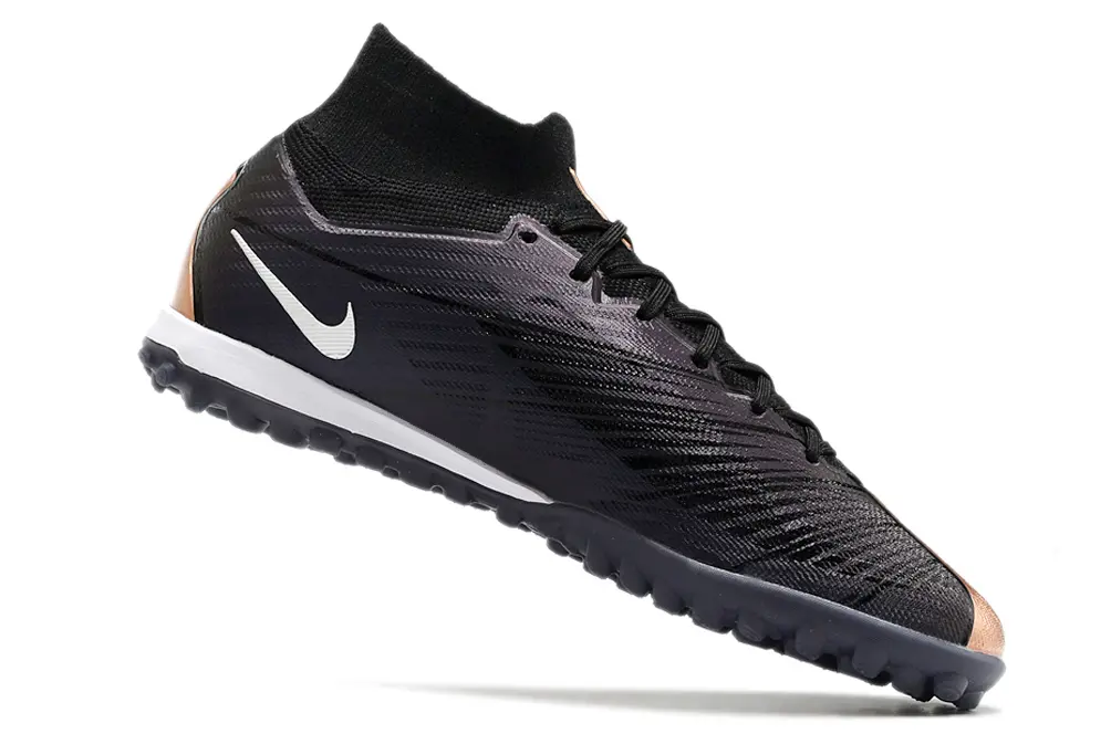 Nike Air Zoom Mercurial Superfly 9 Academy TF - Black/Metallic Copper/Sleek Gray