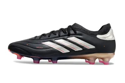 Adidas Copa Pure 2+ FG - Black/Electric Pink/Glossy White