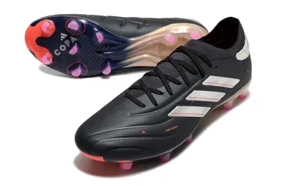 Adidas Copa Pure 2+ FG - Black/Electric Pink/Glossy White