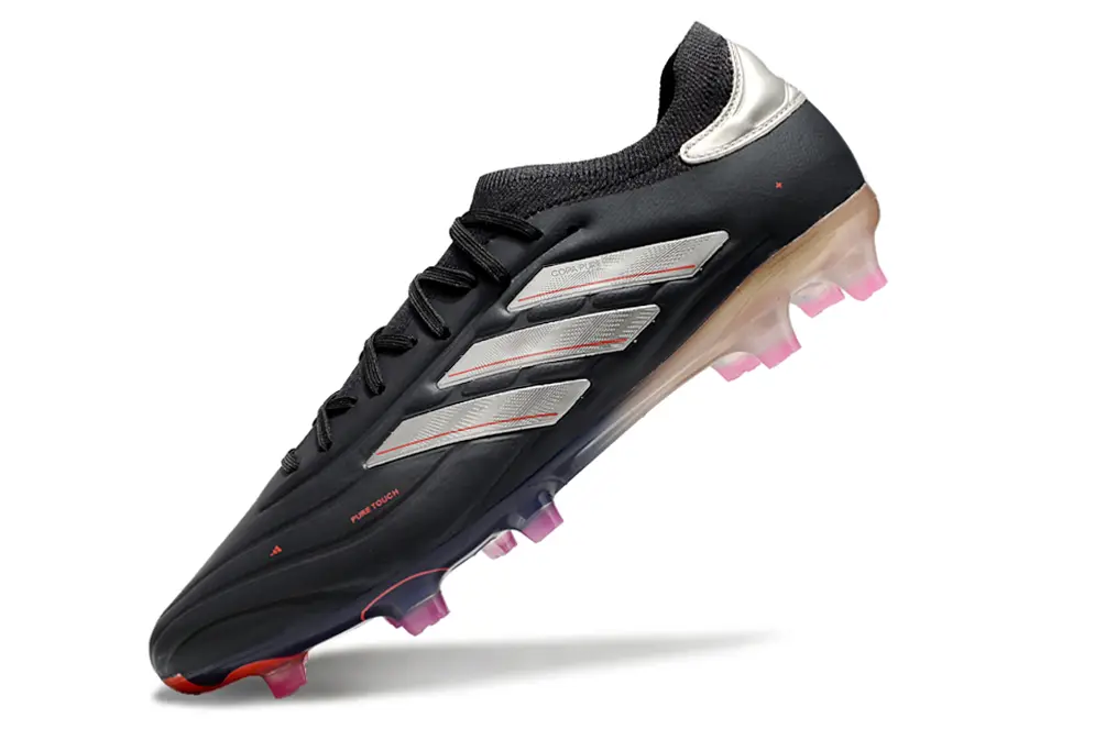 Adidas Copa Pure 2+ FG - Black/Electric Pink/Glossy White