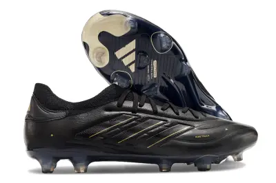 Adidas Copa Pure 2+ FG - Black/Midnight Gold/Steel Blue