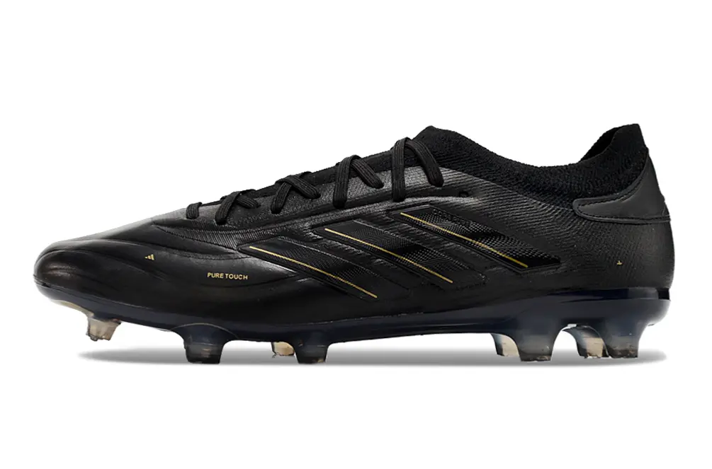 Adidas Copa Pure 2+ FG - Black/Midnight Gold/Steel Blue