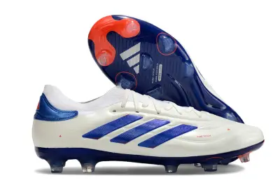 Adidas Copa Pure 2+ FG - White/Blue Depths/Inferno Orange