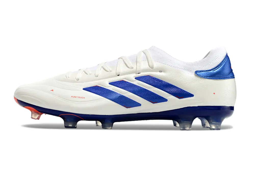 Adidas Copa Pure 2+ FG - White/Blue Depths/Inferno Orange