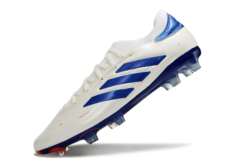 Adidas Copa Pure 2+ FG - White/Blue Depths/Inferno Orange