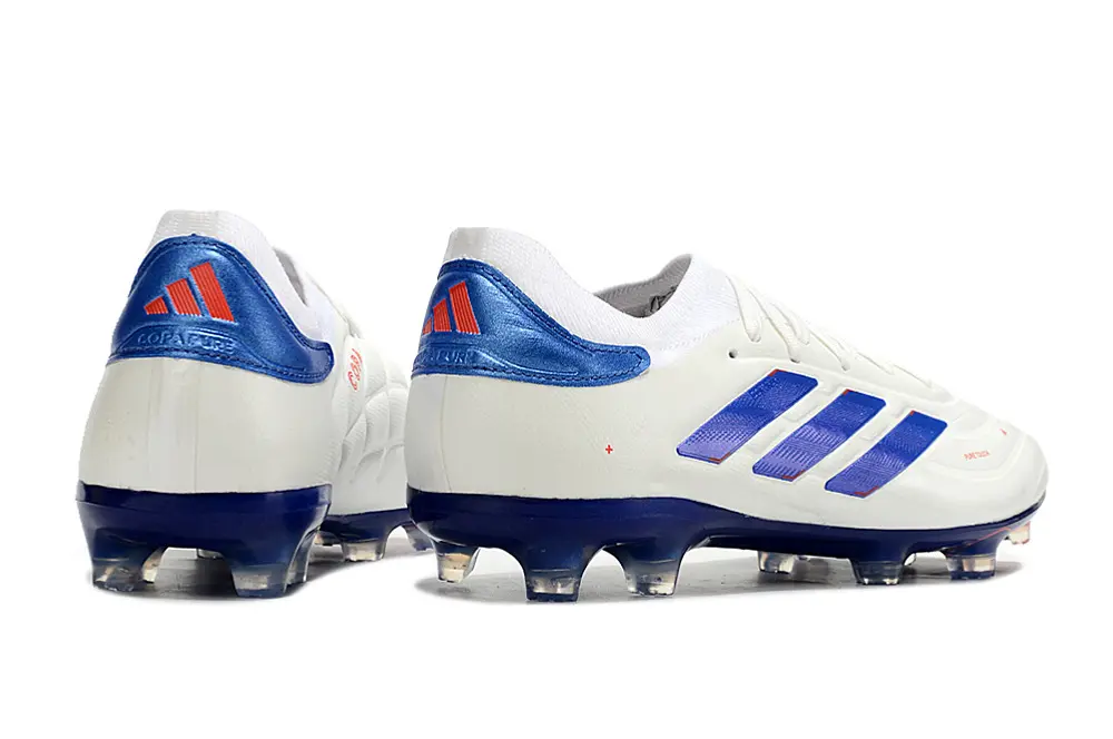 Adidas Copa Pure 2+ FG - White/Blue Depths/Inferno Orange