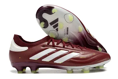 Adidas Copa Pure 2+ FG - Maroon/Gold Accents/White Details