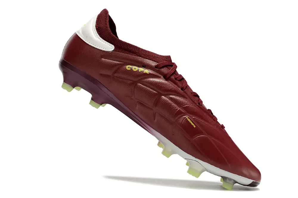 Adidas Copa Pure 2+ FG - Maroon/Gold Accents/White Details