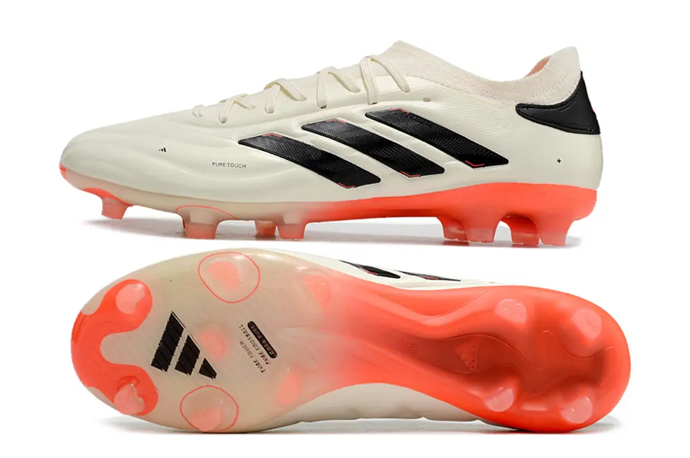 Adidas Copa Pure 2+ FG - White/Electric Coral/Black